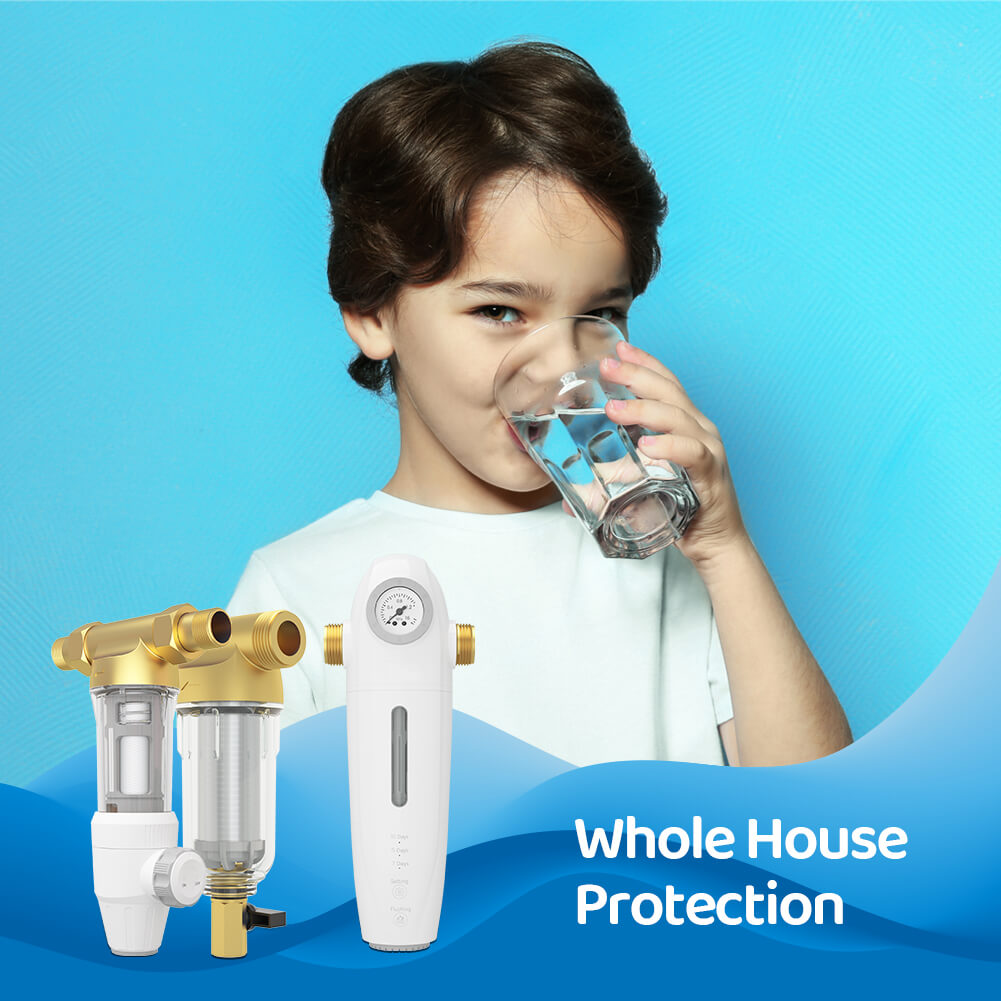 Spin Down Sediment Water Filter is the first guarantee for whole house Water Filtration